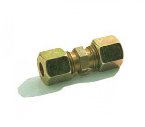 BADE gerade Gaskupplung 10 x 10 mm