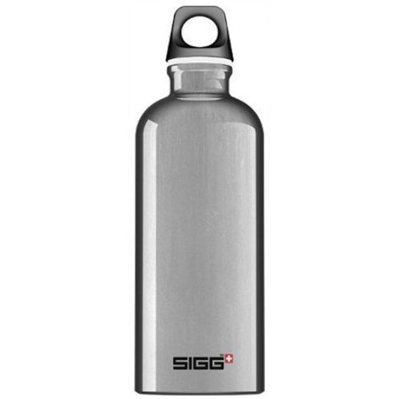 SIGG Traveller Aluminium-Trinkflasche 0,6L grau
