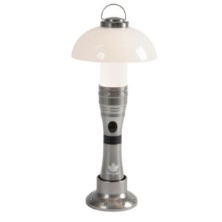 Bo-Camp Polaris table and flashlight 3W aluminium