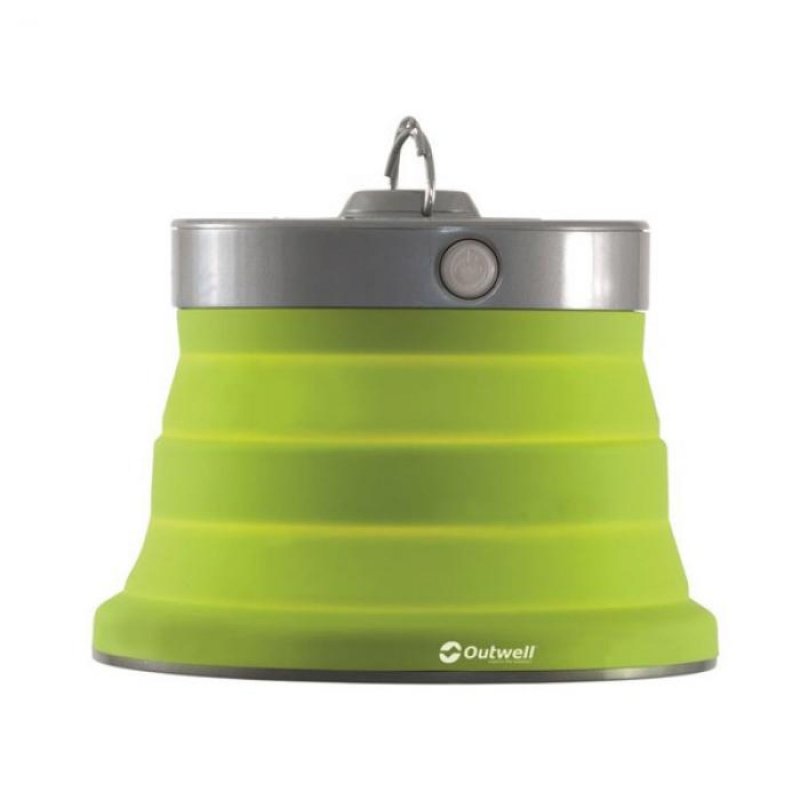 Outwell Polaris Campinglampe batteriebetrieben lime green