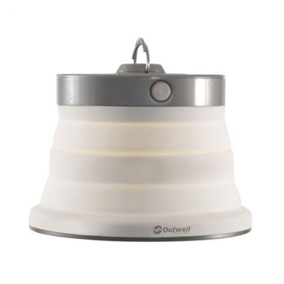 Outwell Polaris faltbare Campinglampe cream white 200 Lumen